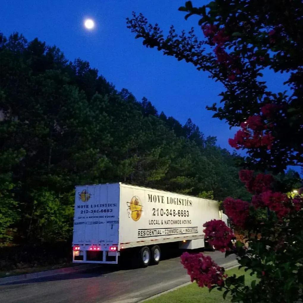 one of Move Logistics's crew member operating a forklift