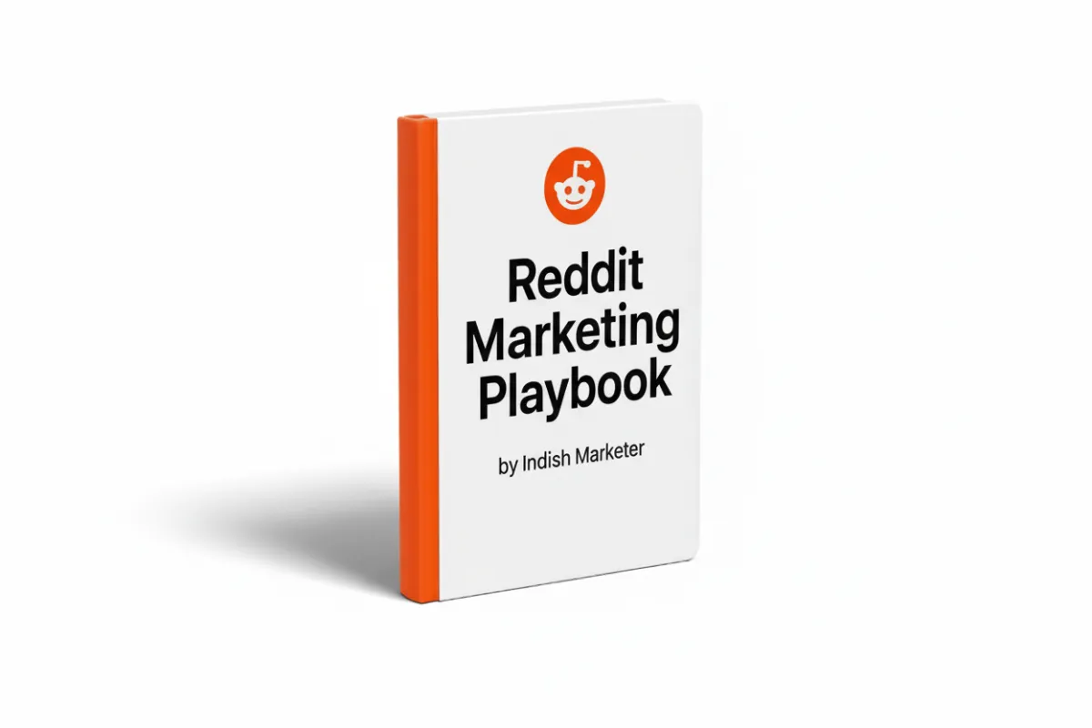 Reddit Marketing Playbook cover