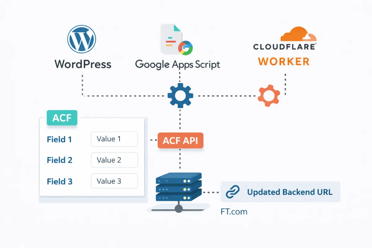 ACF Field Updater via Cloudflare Workers