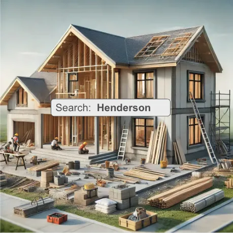 New construction homes in a West Henderson master-planned community