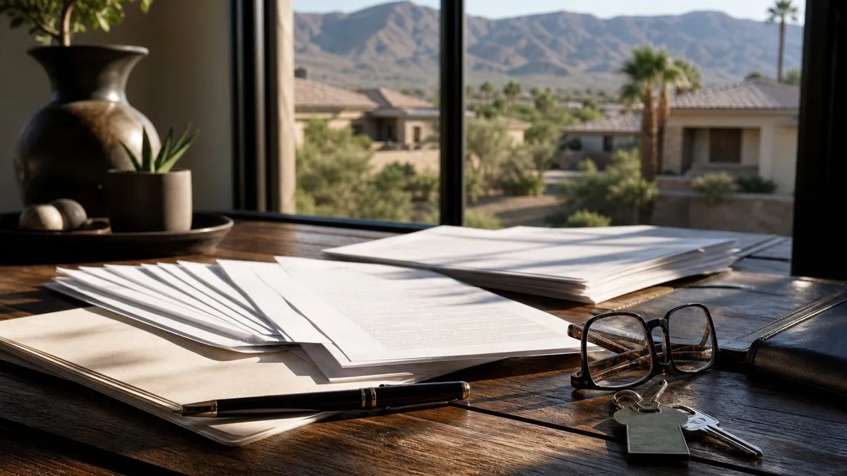 Las Vegas Valley homeowner comparing whether to sell a current home first or buy the next home before selling.