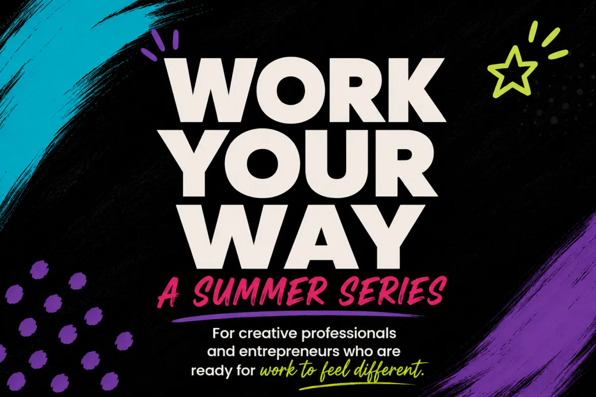 Work Your Way podcast episode about Human Design and creative work with Allie Kuhland