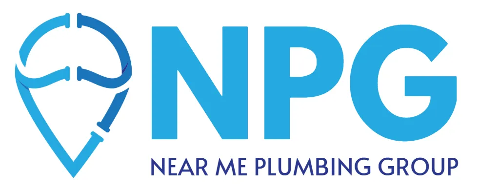 near me plumbing group logo