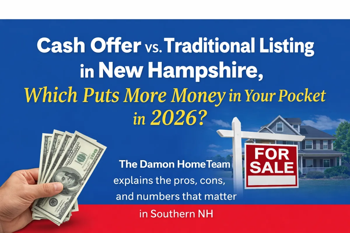 Cash Offer vs. Traditional Listing in New Hampshire, Which Puts More Money in Your Pocket in 2026?