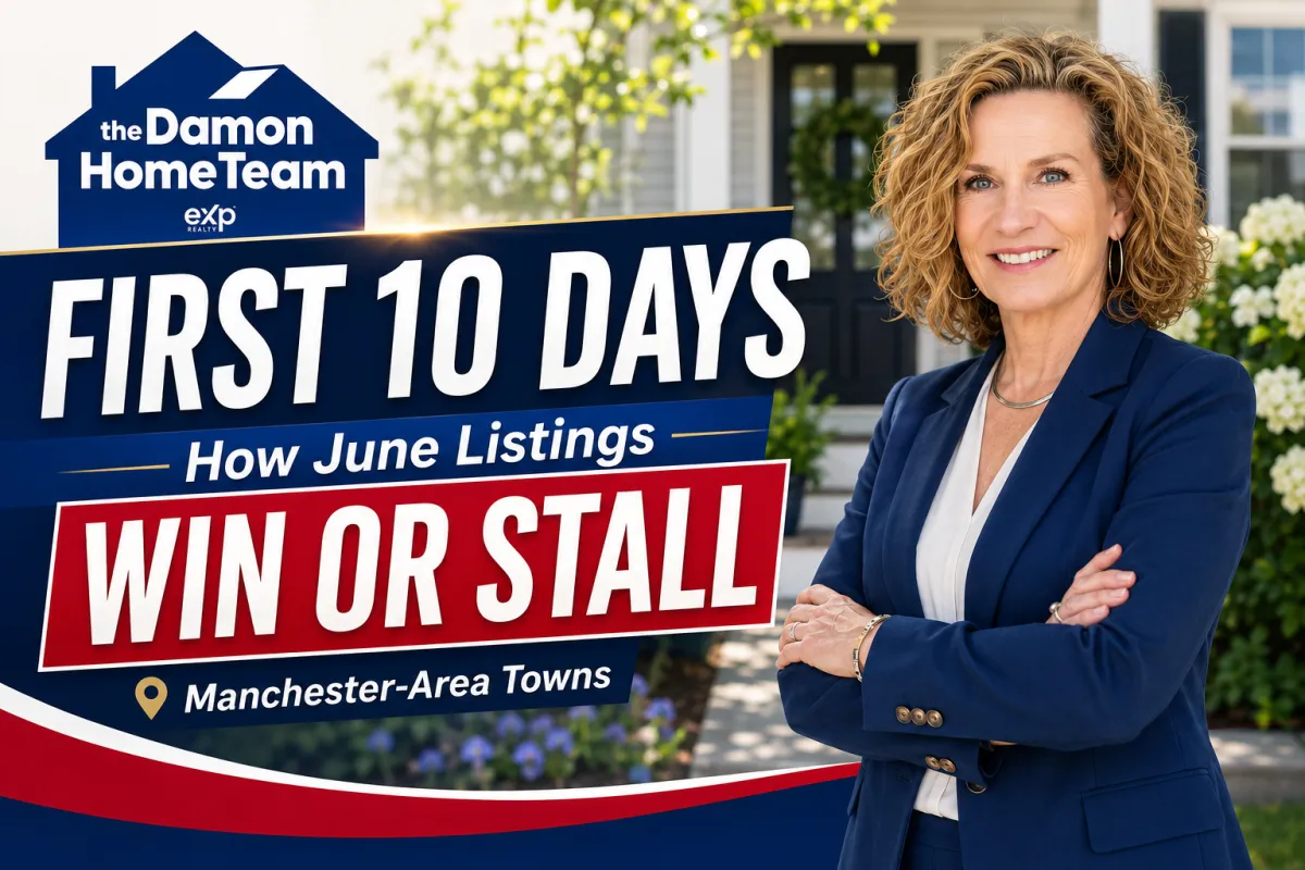 The First 10 Days Rule: How June Listings Win or Stall in Manchester-Area Towns