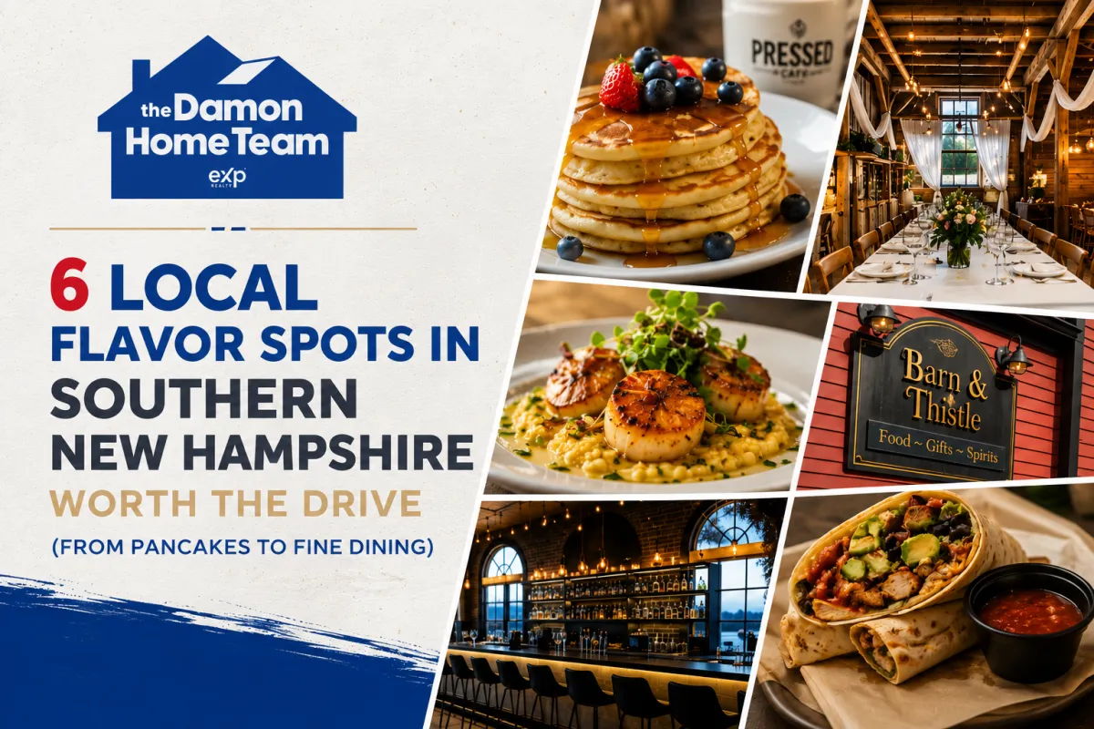 6 Local Flavor Spots in Southern New Hampshire Worth the Drive (From Pancakes to Fine Dining)