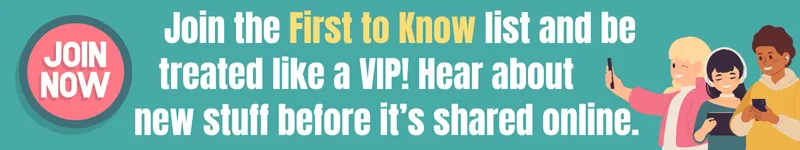 Sign up on the VIP list and learn about new drops first!