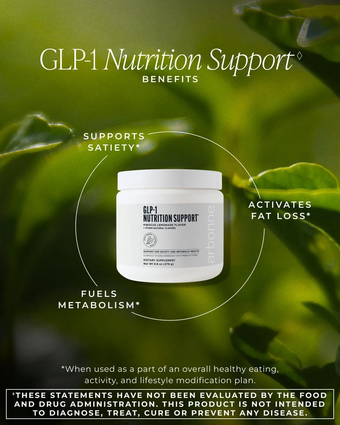 Benefits of Arbonne's GLP-1 Nutrition Support