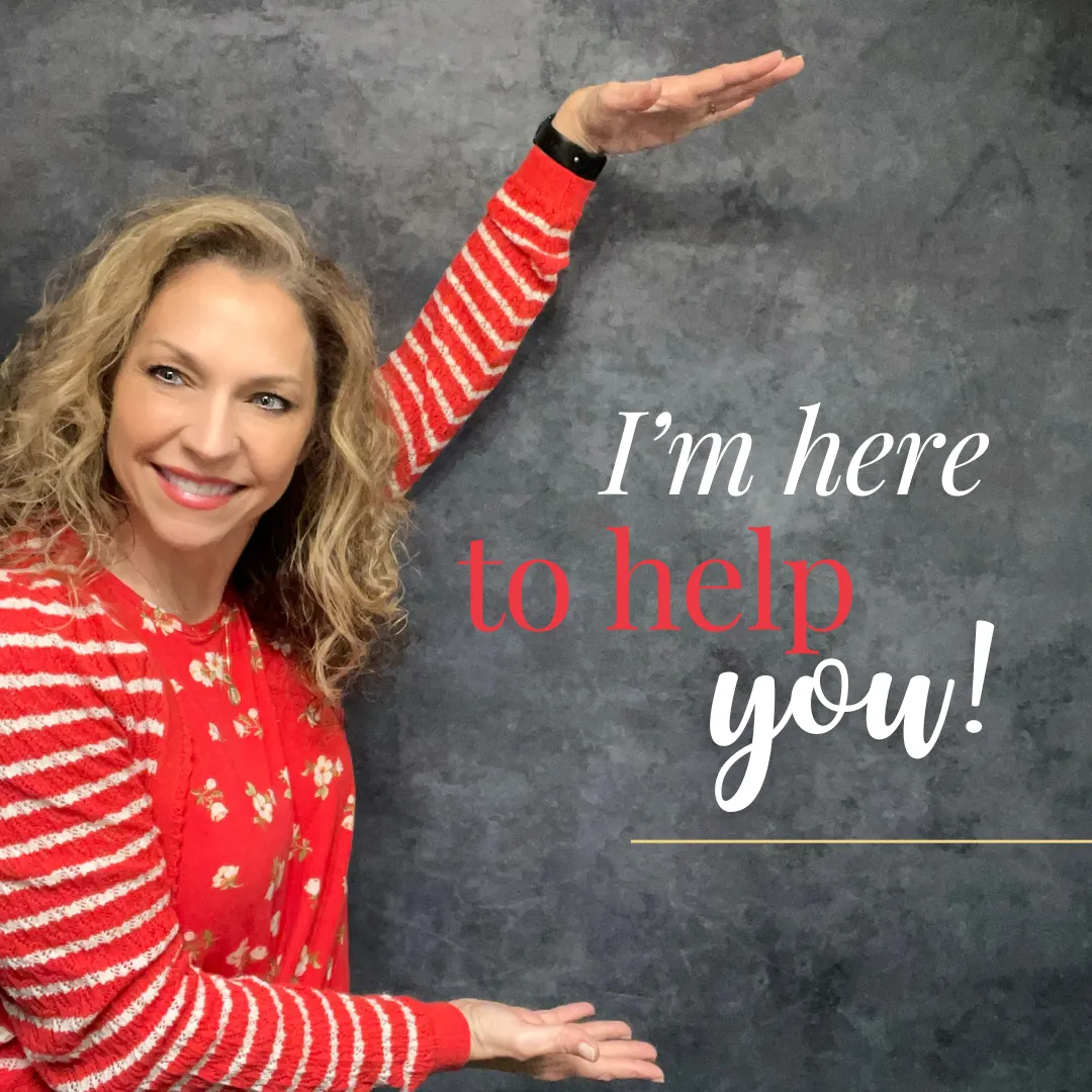 I help women in the messy middle of midlife feel visible, valuable, and vibrant again.