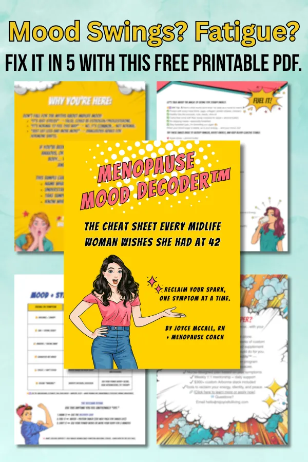 The cheat sheet for your midlife symptoms.