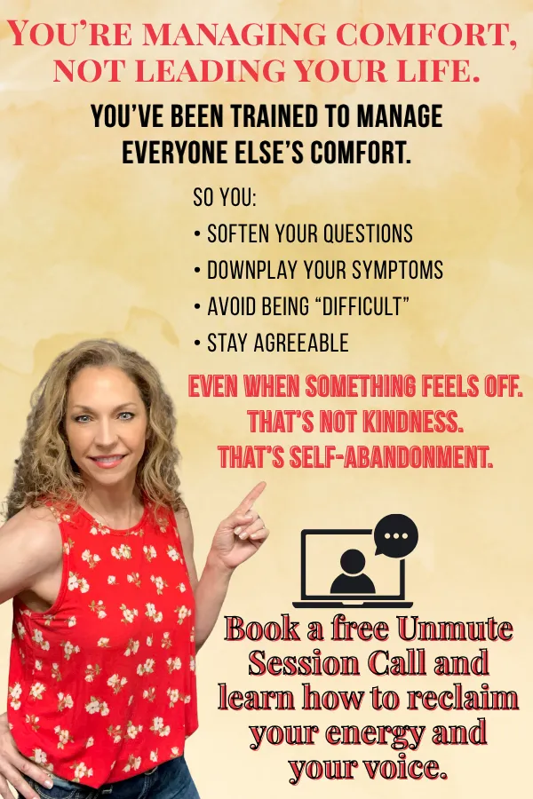 I'm the woman who teaches other women how to stop outsourcing their authority.