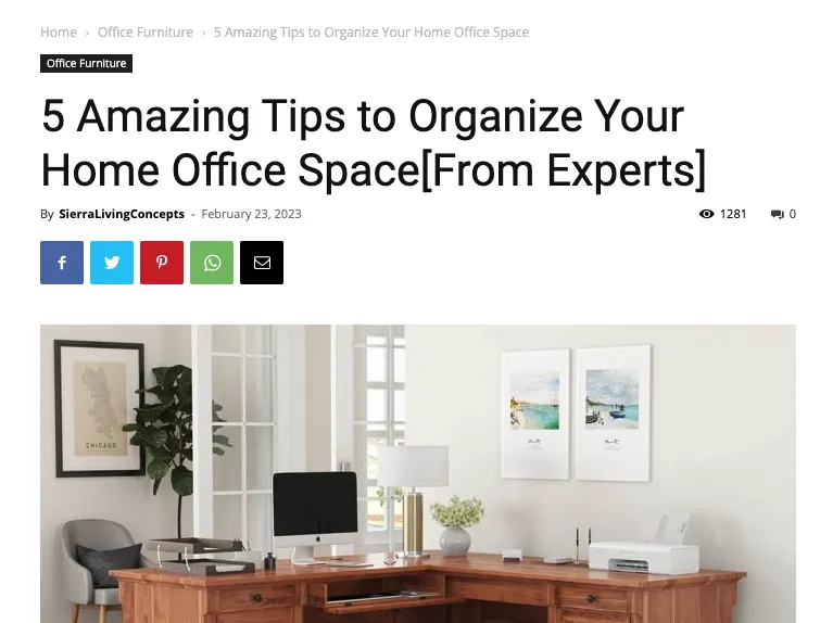 br/>Organizing Your Home Office: The Key Elements to Getting Organized and  Maintaining Your Home Office — Own Your Space Professional Organizing