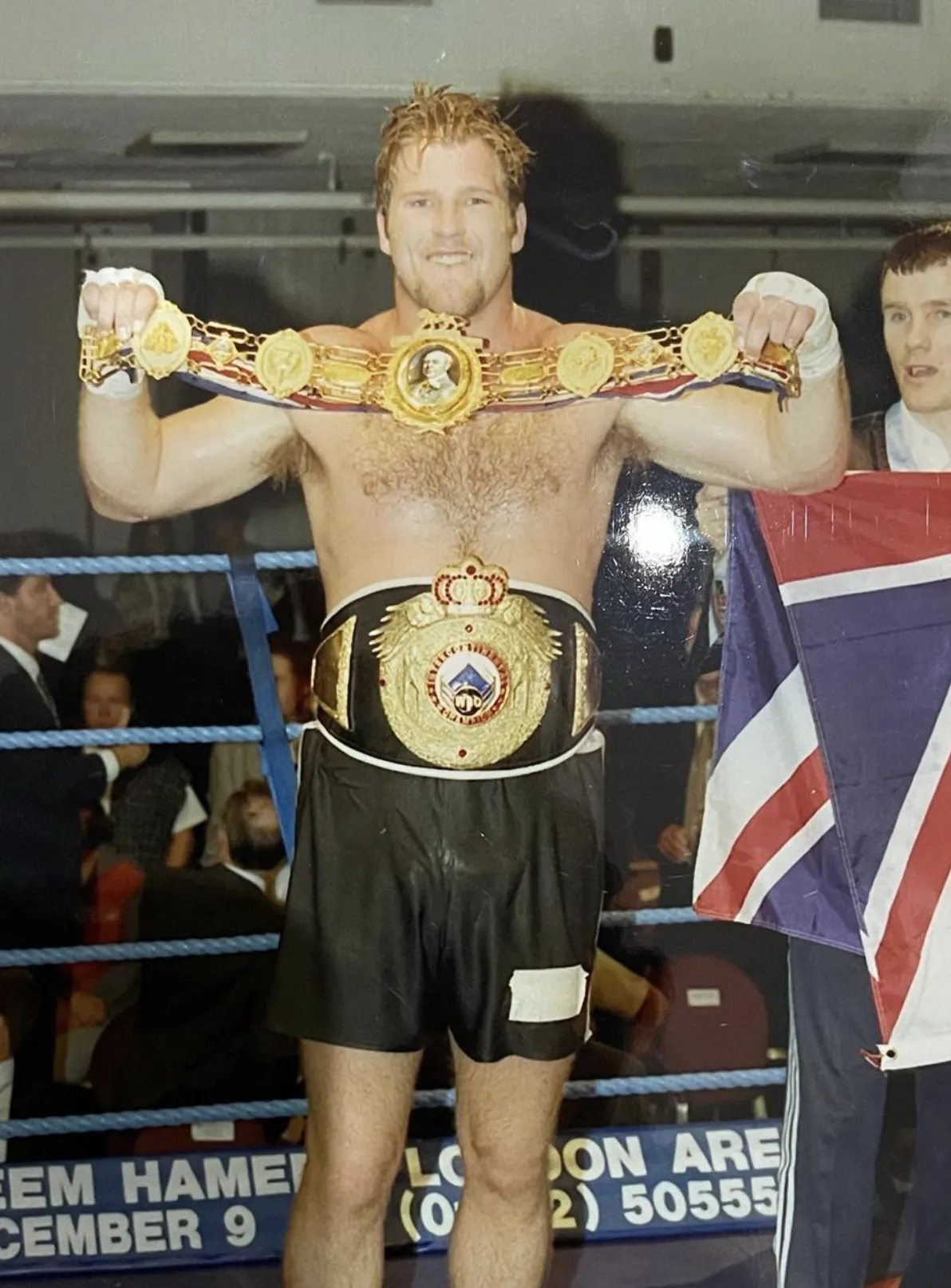 Scott Welch British Heavy Weight Champion