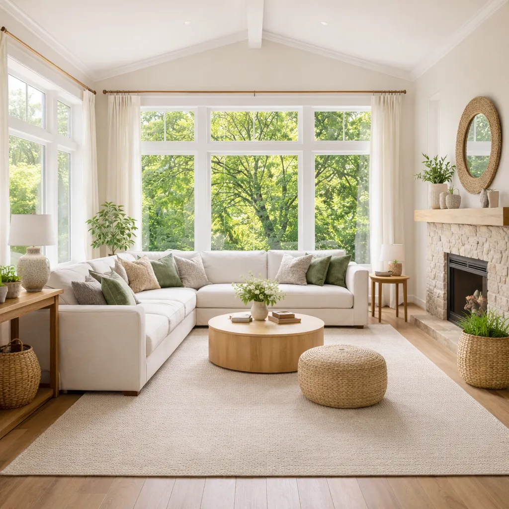 Systematic interior painting for a vaulted Westside Bend great room, where we plan thoroughly and execute cleanly.