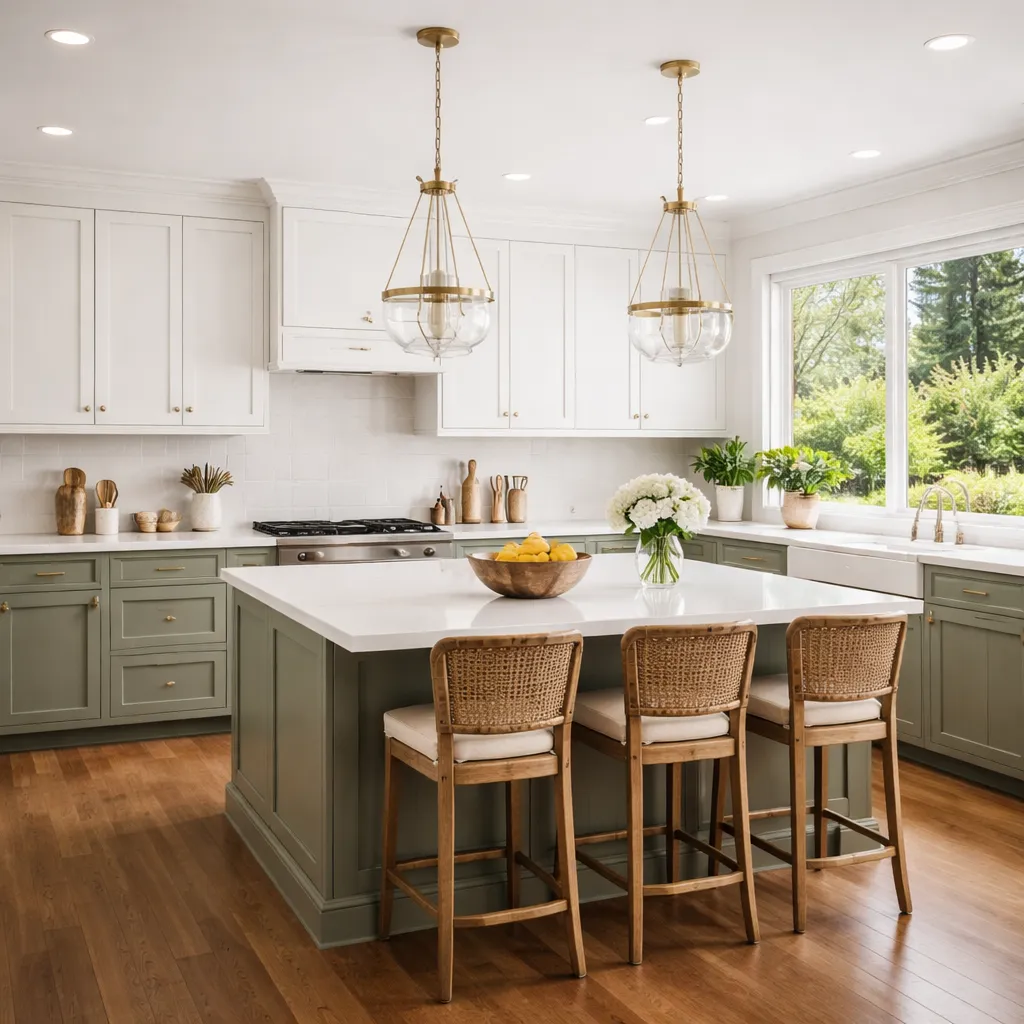 Factory-smooth cabinet restoration in a High Desert kitchen, delivering durable custom finishes and predictable results without the typical contractor chaos.