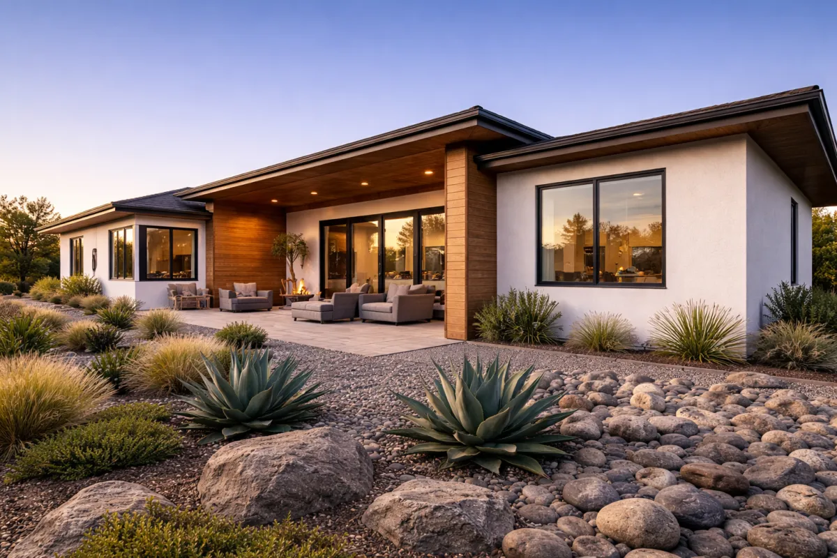 Weather-proof exterior house painting in Lane County Oregon.