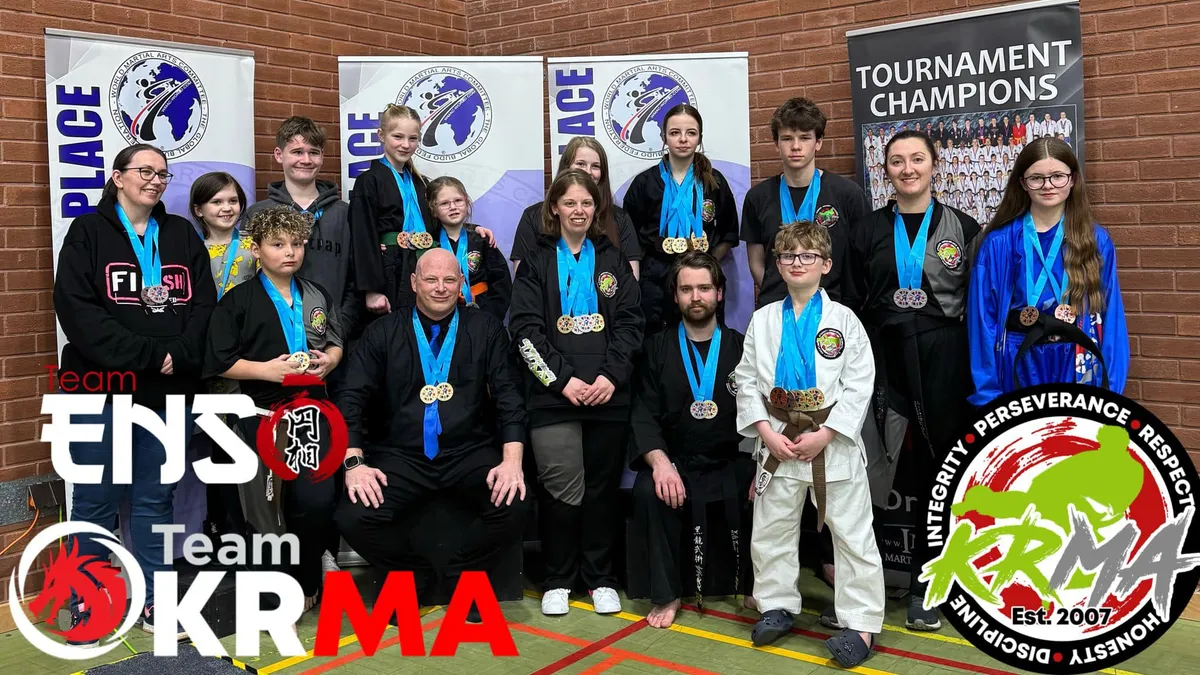 Koku-Ryu Martial Arts team at the WMAC English Open 2025