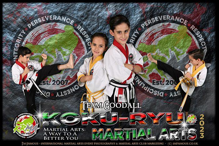 Brothers Shay and Joey during their martial arts journey at KRMA