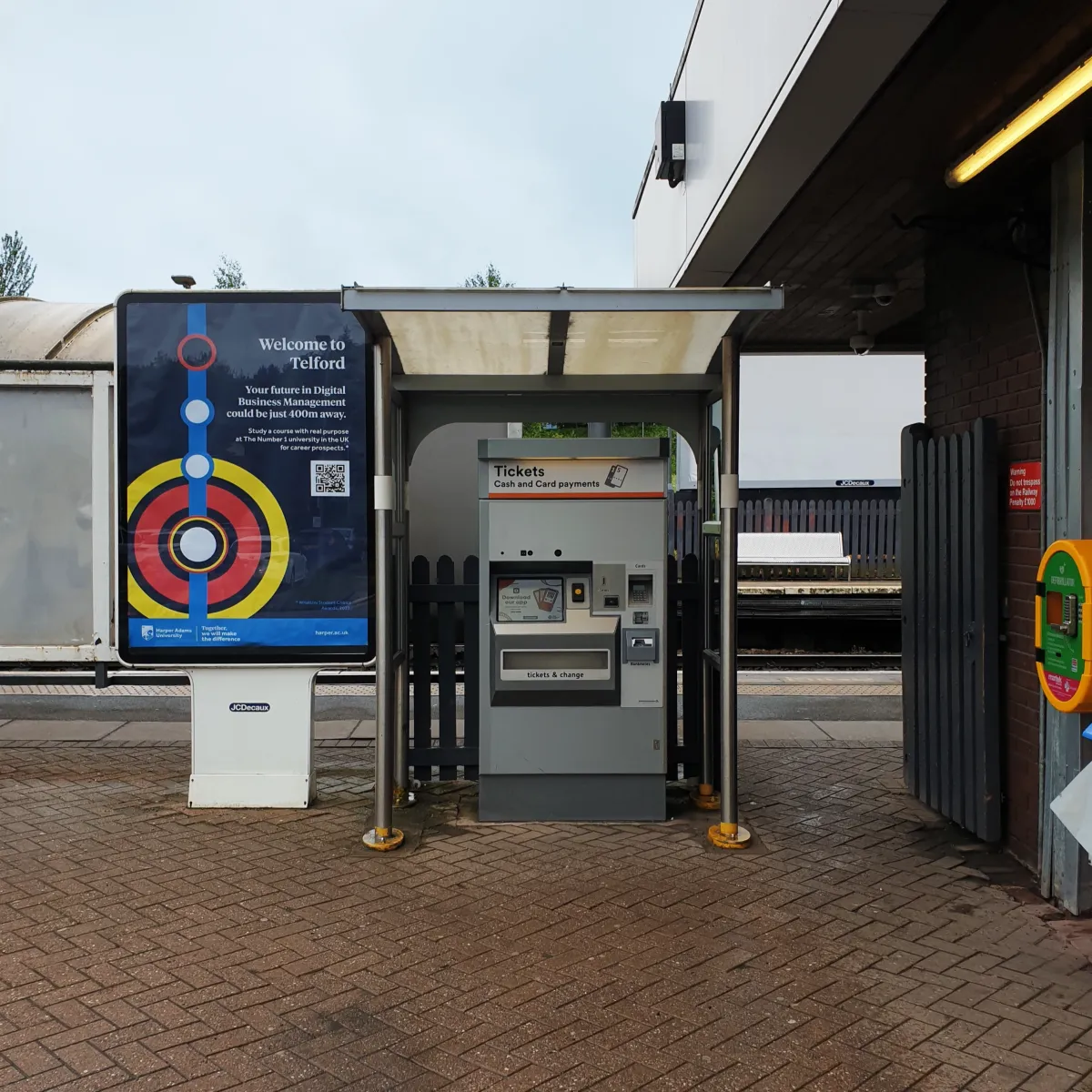 Telford Station Ticket Machines
