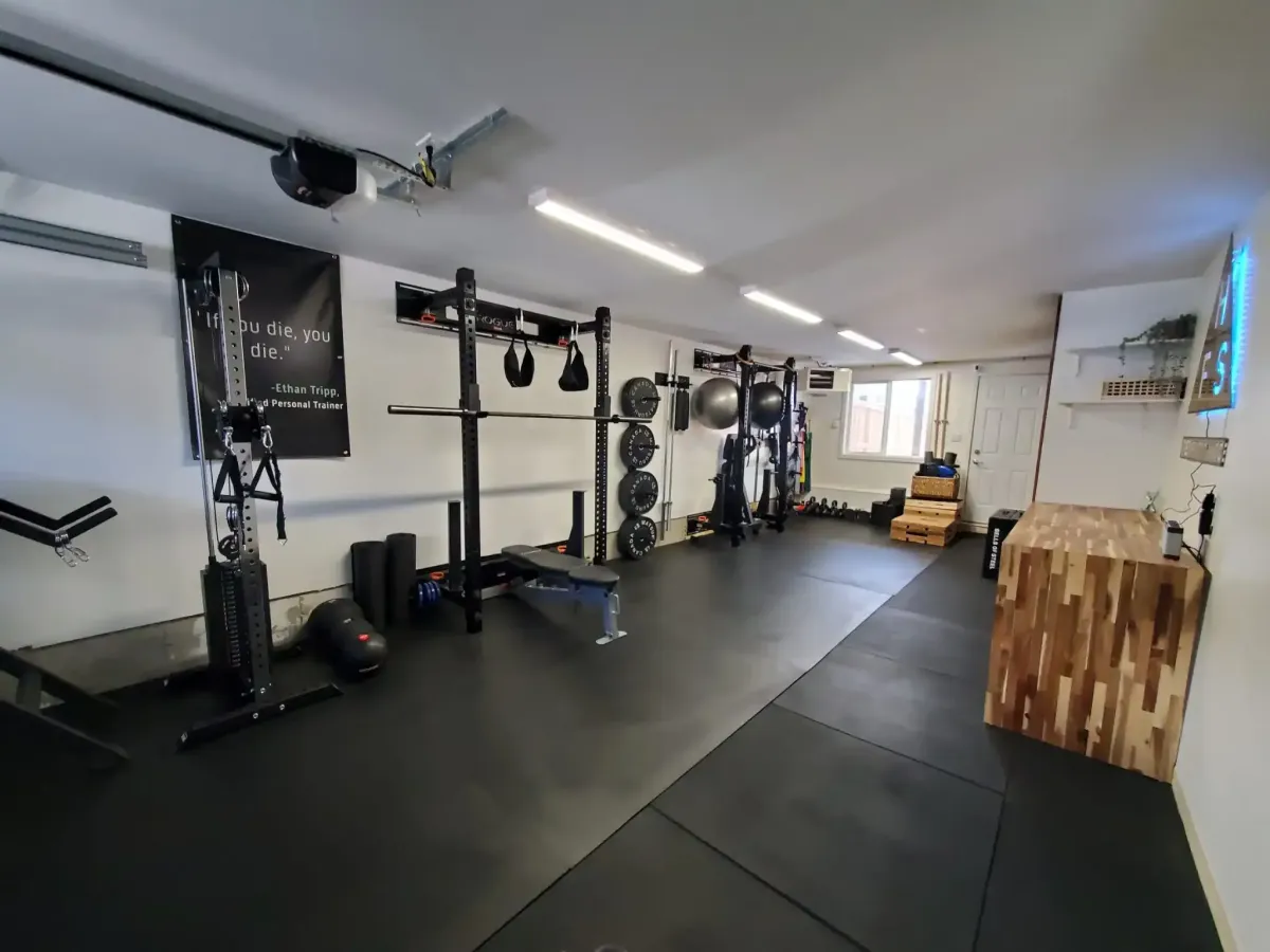 This is a HFS Life, Edmonton's best home-based gym