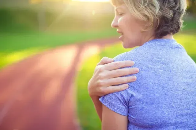 woman with arm pain