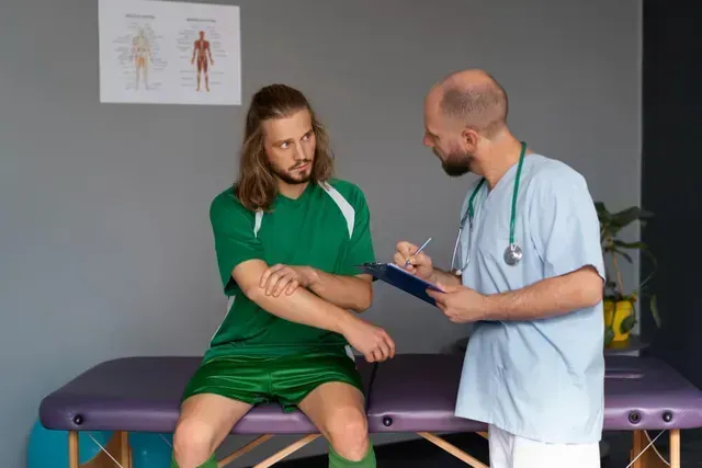 athlete elbow evaluation