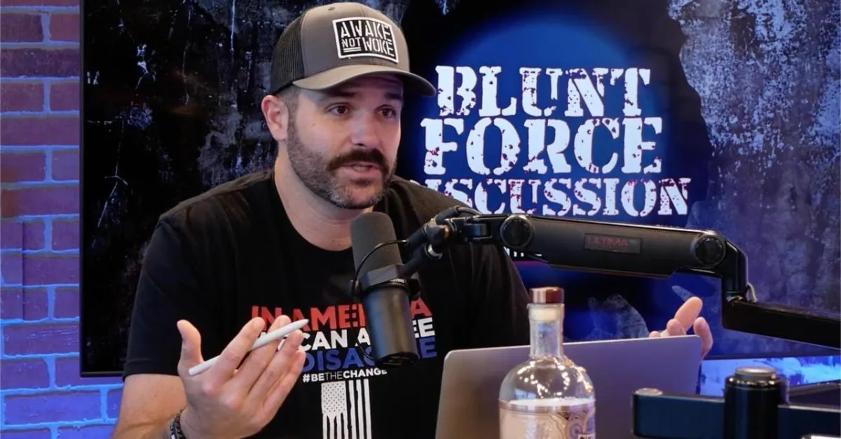 Anthony Russo, Founder of Double Down Strategy and Hashtag BetheChange talking on the YouTube Show Blunt Force Discussion