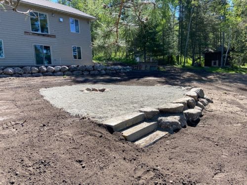 Hardscape Installation Pequot Lakes