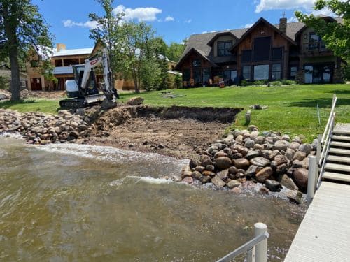 Excavation & Site Preparation in Pequot Lakes