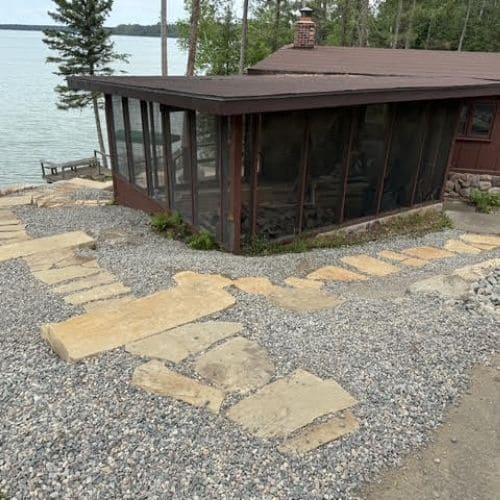 Retaining Wall Installation Pequot Lakes