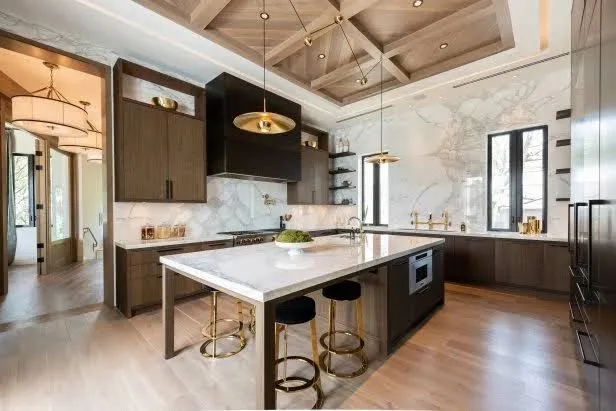 Freehold kitchen remodel with modern white cabinets and granite countertops by Freehold Kitchen & Bath Remodel