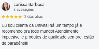 a melhor creatina 100% pura é a da Univital Pharma