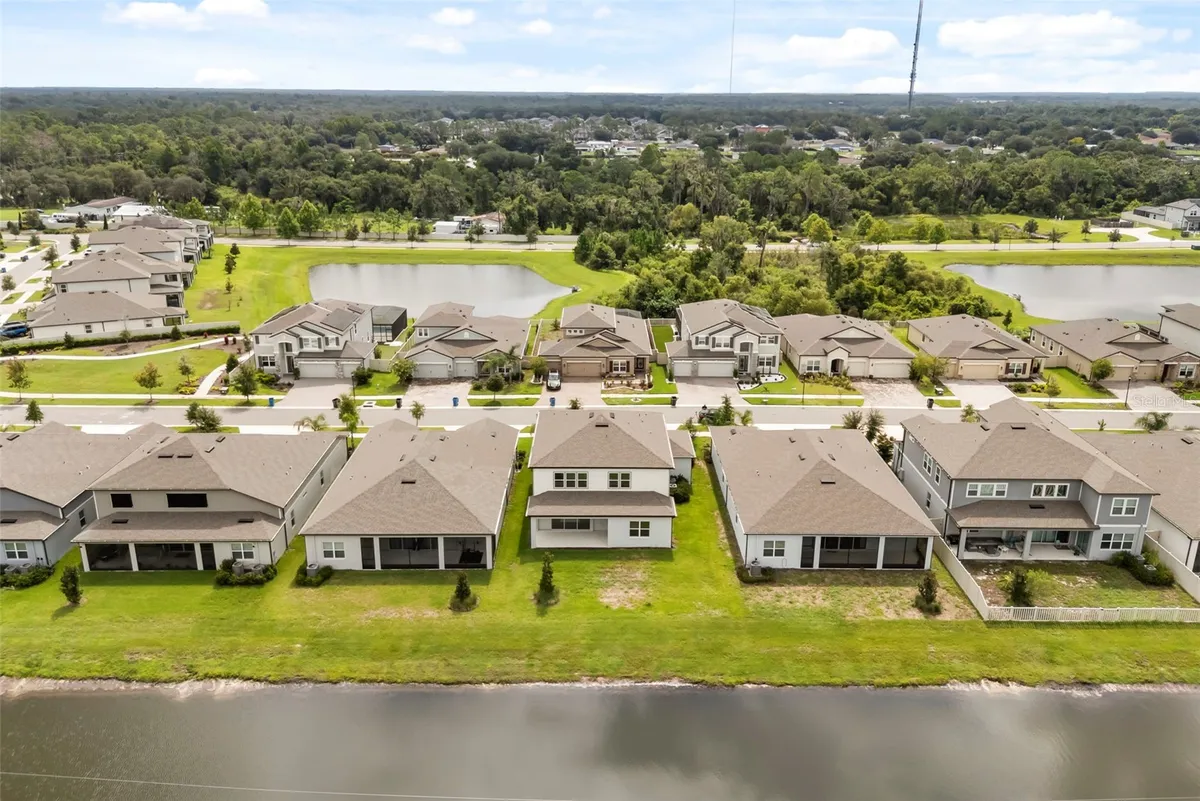 Aerial listing photograph showing the Orchid Ash Street area in Cedarbrook. This is a neighborhood view.