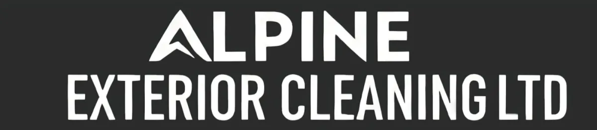 Alpine Exterior Cleaning logo, representing professional exterior cleaning services with a focus on quality and reliability.