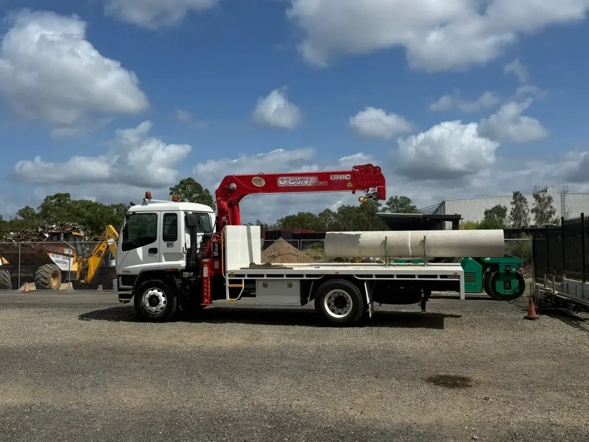 vehicle loading crane ticket