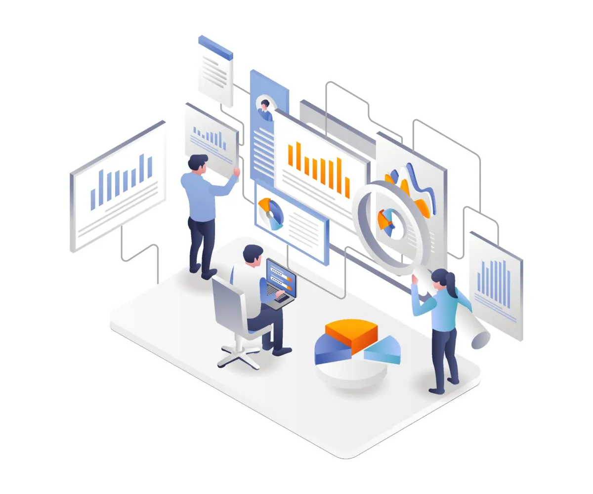 Team working on Xodrix's all in one software