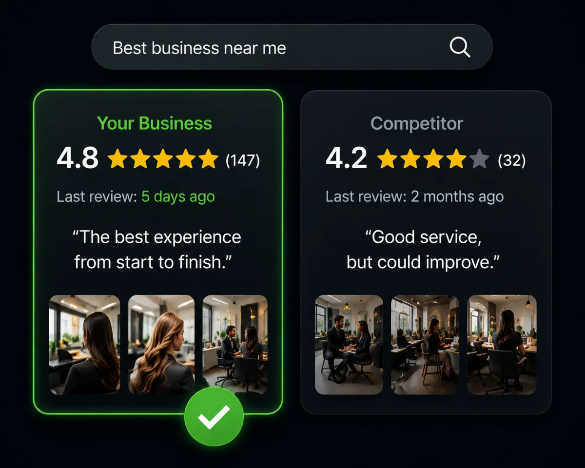 Positive customer review