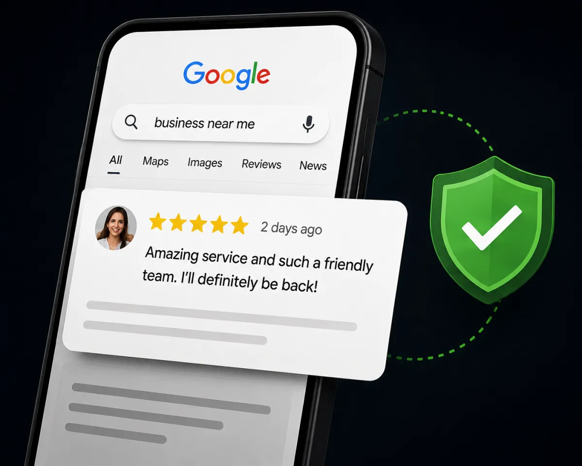 Customer trust and reviews