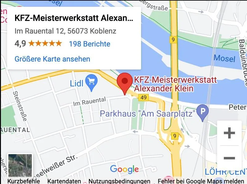 KFZ Meisterwerkstatt Koblenz - Alexander Klein