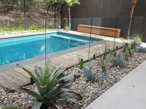 Pool Area Landscaping in Bogangar