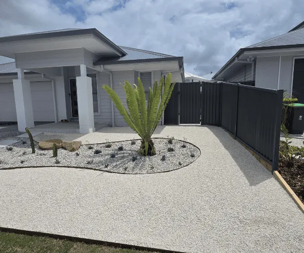 Pool Area Landscaping Bogangar