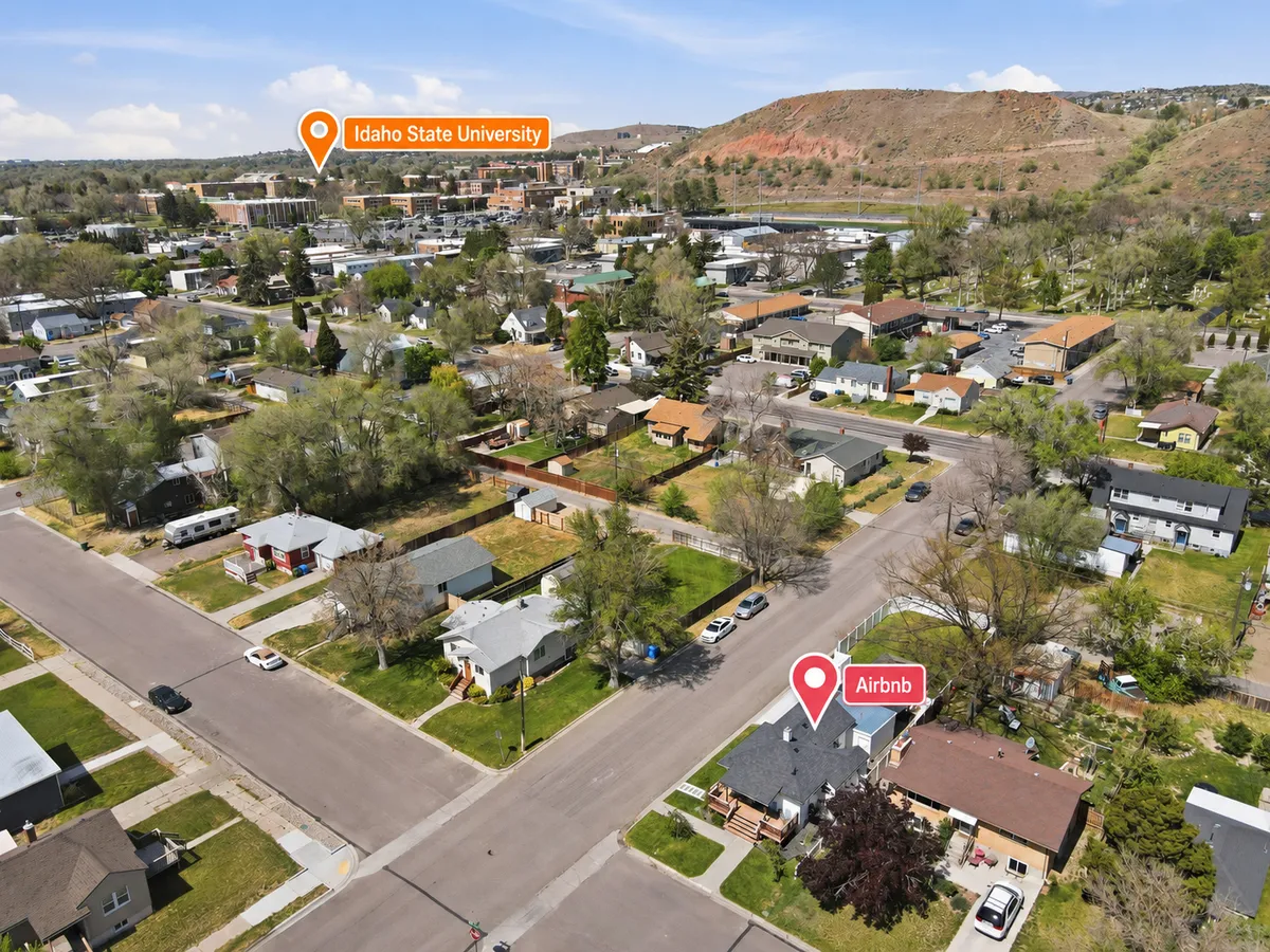 Aerial Panorama Photo - Century High School - Pocatello, Idaho