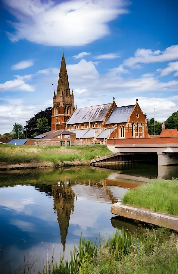 Spalding church, Lincolnshire