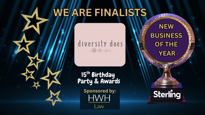 'We are Finalists' Sterling Neworks Award Inforgraphic