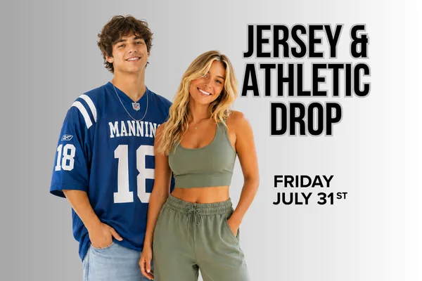 Athletic + Jersey Drop