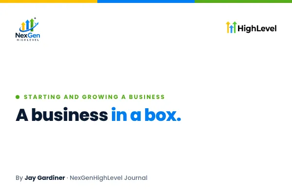 A Business in a Box: What a HighLevel Snapshot Really Is