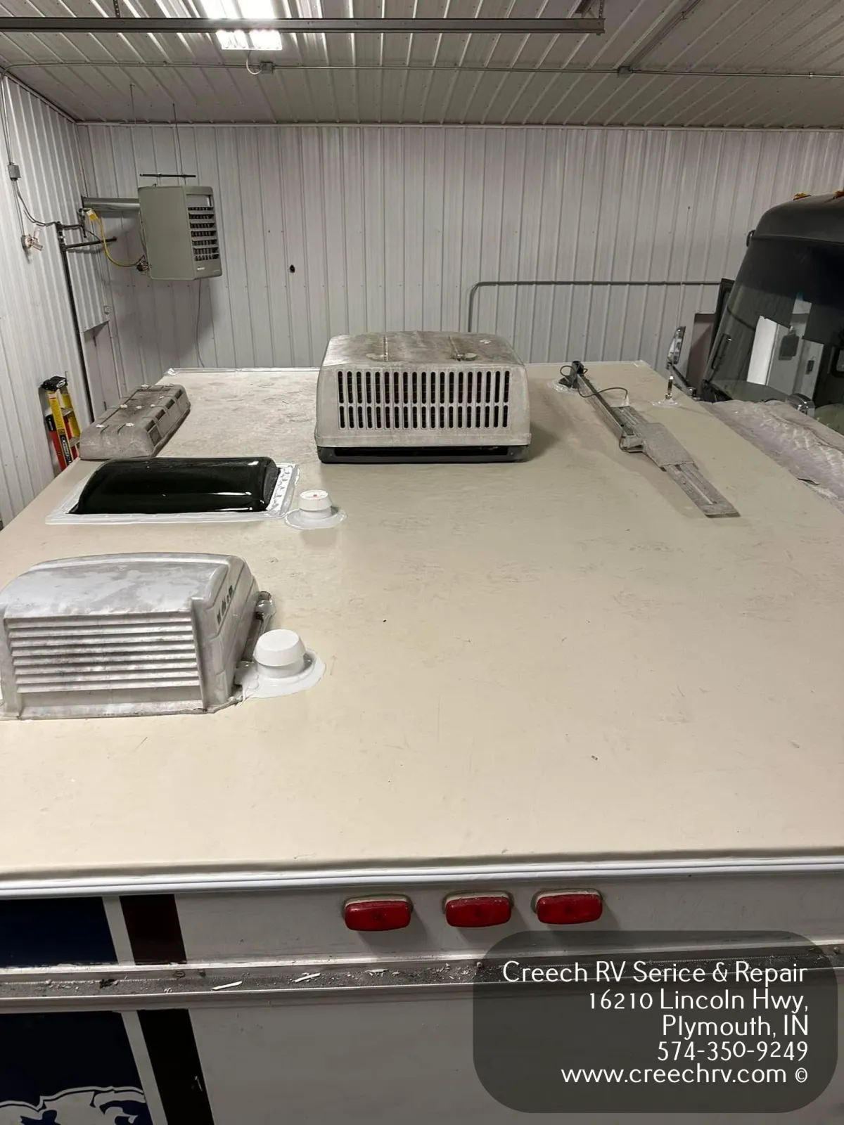 RV and camper roof repairs