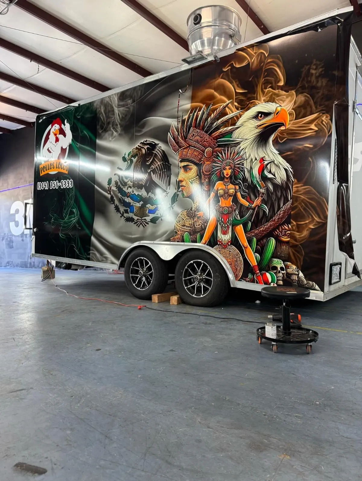 Trailer Wraps example