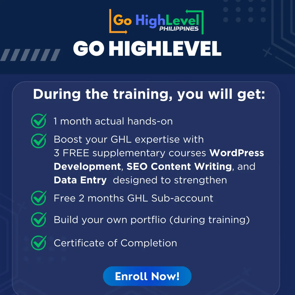 Go HighLevel Online Training