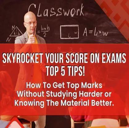 Skyrocket Your Score On Exams Cover Image